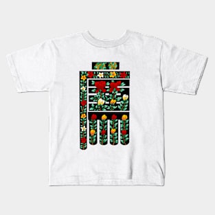 Minhwa of 8 Virtues: Upright (Korean traditional/folk art) Kids T-Shirt